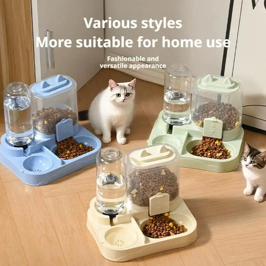Automatic Dual Feeder Food Bowl