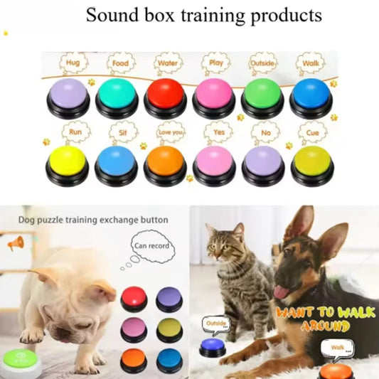 Voice Recording Dog Buttons for Communication